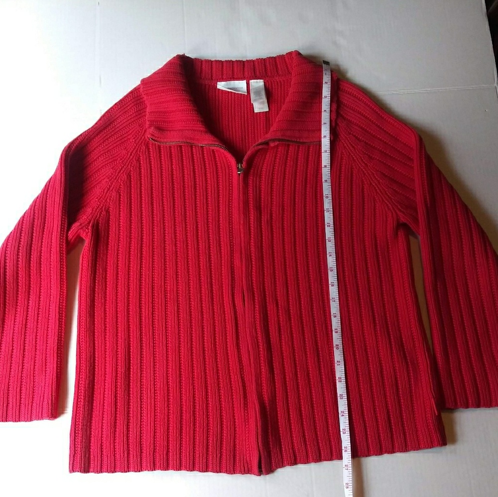 Zip up sweater